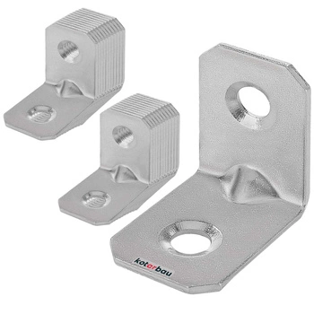 Úhelník s prolisem 25x25x18 - 25 ks.