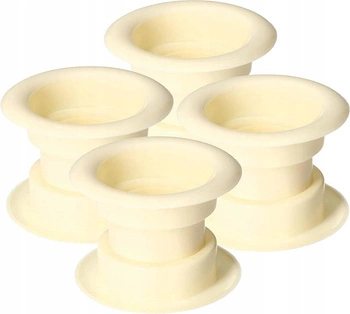 Dveřní větrací objímka - 4 ks.