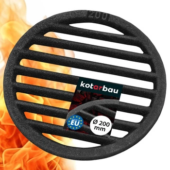 Litinový kulatý rošt 200 mm