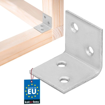 Tesařský úhelník nerezový pozinkovaný 25x25x25 mm