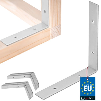 Pozinkovaný tesařský úhelník 150x150x25 mm sada 25 ks