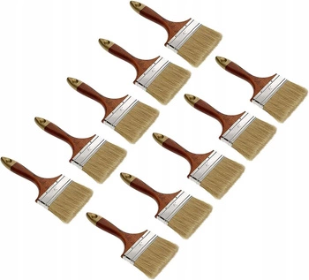 Univerzální sada plochých štětců 4" 100mm 10ks