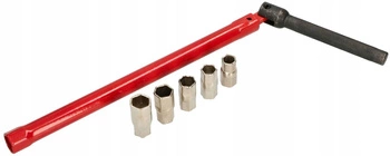 Odlamovací klíč pro montáž kování