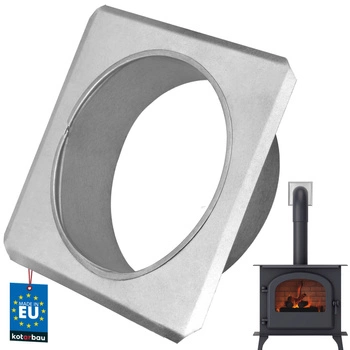 Rozeta pro komínové roury ø150 pozinkovaná