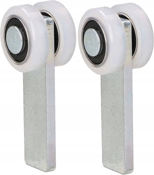 2 vozíky pro posuvné dveře fi25 - 2 ks.