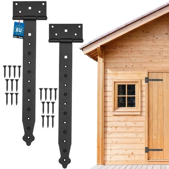 Závěs altánku konstrukce černý 350 mm sada 2 ks.