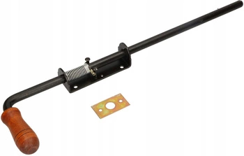 Dveřní závora 250 mm dveřní závora profilová pružina