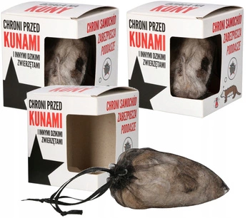 Kunagone kit odpuzovač kuních chlupů pro dům auto 3 ks. kotarbau