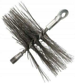 Drátěný komínový kartáč 125 mm kotarbau
