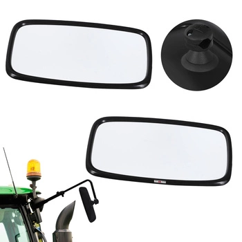 Vnější knoflíkové zrcadlo univerzální 28,5x15,5 cm sada 2 ks.