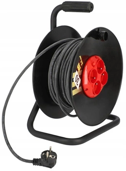 Naviják prodlužovacího kabelu 3x1 konstrukce z/u 30m kotarbau