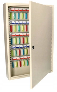 Kufříkový trezor klíče od trezoru +100 štítků