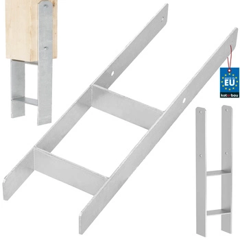 Základna sloupu h pro zabetonování pozinkovaná stříbrná 160 mm