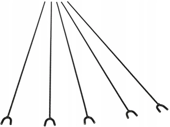 Podpěra pro grilovací tyč 62 cm - 5 ks.