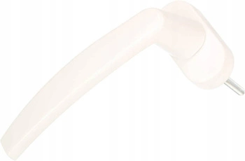 Balkonová okenní klika hliníková bílá