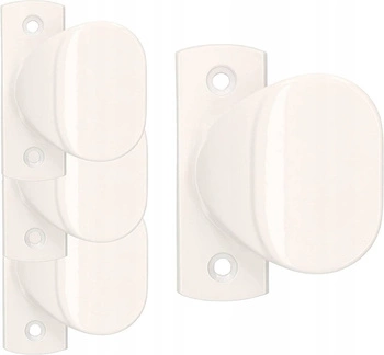 Držadlo dveří sada 65 pro dveře branku - 4 ks - Barva bílá