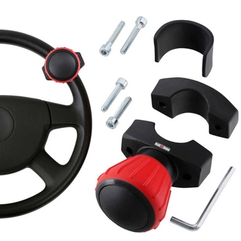 Knoflík pro ložisko volantu traktoru červený 9 cm