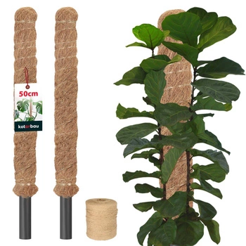 Kokosový kolík 50 cm x 25 mm sada 2 ks.