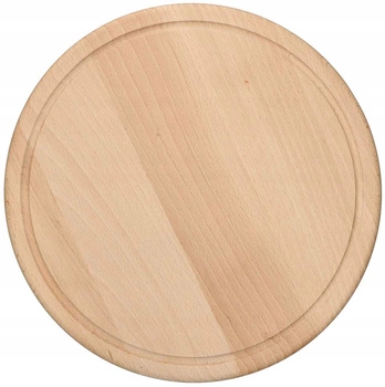 Kulaté dřevěné kuchyňské prkénko - fi 30 cm kotarbau