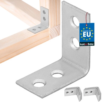 Stavební úhelník spojovací tesařský 30x30x17 mm sada 25 ks.