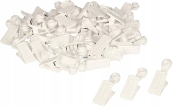 Stropní kolejnice pvc závěsy pohyblivé kolíky 100 ks