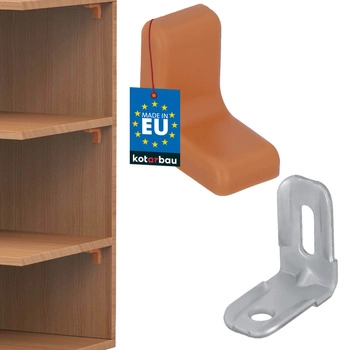 Komandorek nábytková úhlová konzola s víčkem olše