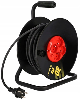 Naviják prodlužovacího kabelu 3x1,5 konstrukce z/u 30m kotarbau