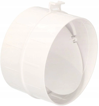 Kruhové připojení potrubí fi 150 mm zpětný ventil