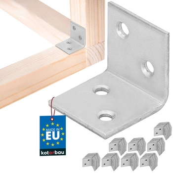 Úhelník spojovací tesařský 25x25x25 sada 100 ks.