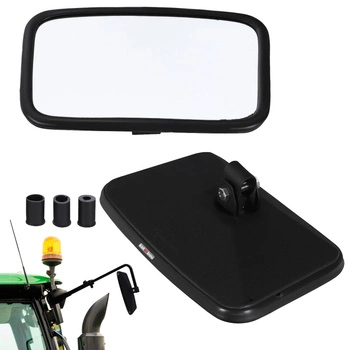 Univerzální vnější zrcátko pro strojní traktory 25x16,5 cm