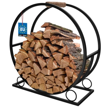 Stojan na palivové dřevo krbový vařič půda
