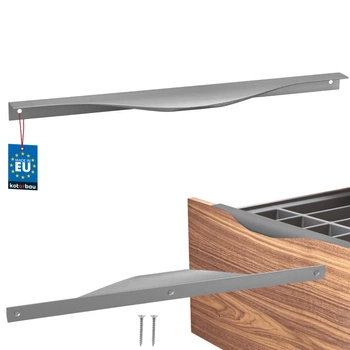 Uchyt nábytkový hliníkový stříbrný 320/340 mm