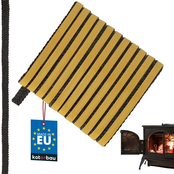 Samolepicí páska na těsnění krbu a kamen 8x2 mm 2,5 m