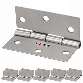 Závěs spojovací křídlový 50mm nikl sada 25 ks.