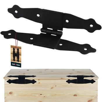 Středový závěs pro nábytkové okenice 20,5x10 cm