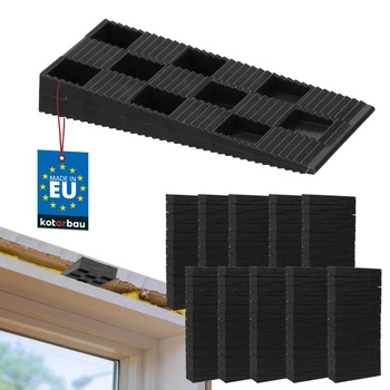 Montážní klíny 94mm malé pro okna dveře 250ks