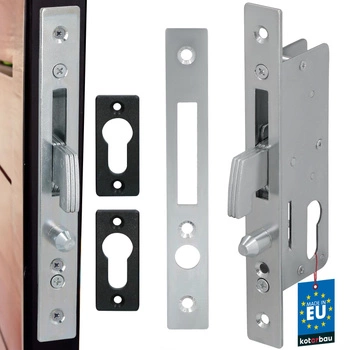 Hákový zámek pro dveře posuvnou bránu garážová vrata vložka h-50