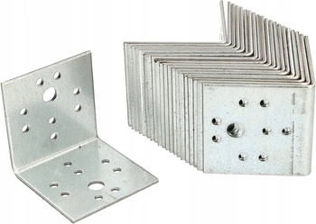 Úhelník s prolisem 50x50x50 - 100 ks.