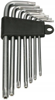 Imbusové klíče hvězda torx cr šroubováky.v - 7 ks.