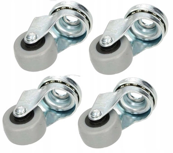 Nábytkové kolečko gumové fi30 sada 4 ks.