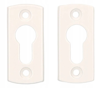 Štítek na vložku dveře branka - 2 ks - Barva bílá