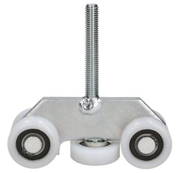 5 válečkových šroubových vozíků fi8 posuvné brány