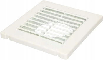 Větrací mřížka fi 100 mm bílý přívod