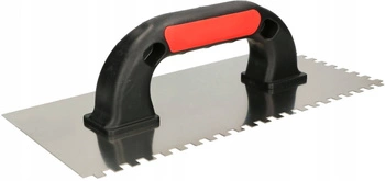 Nerezové hladítko 270mm ozubené 6mm lepidlo