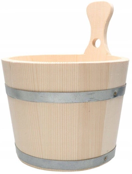 Dřevěné vědro na saunu 5l kotarbau
