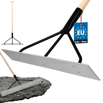 Škrabka na beton s hřídelí 62,5x32,5 cm