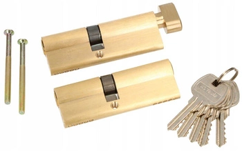 Profilová vložka 40x50 systém s jedním klíčem 2 ks.