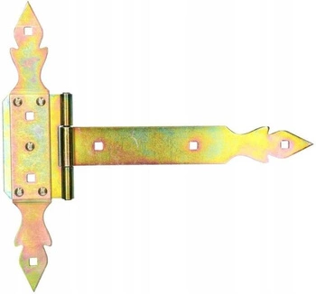 Závěs brankový ozdobný 300 zlaté