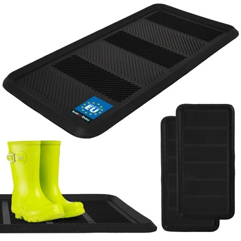 Podložka na mokré boty černá 40x80 cm sada 2 ks.