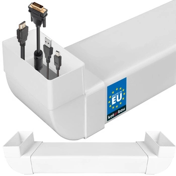 Kabelový kanál pro tv pod omítku 120x60 mm 50 cm